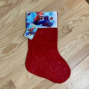 Spider-Man Christmas Stocking NWT